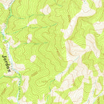 United States Geological Survey Custer, ID (1963, 24000-Scale) digital map
