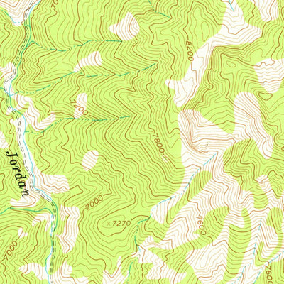 United States Geological Survey Custer, ID (1963, 24000-Scale) digital map