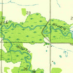 United States Geological Survey Custer, MI (1931, 31680-Scale) digital map