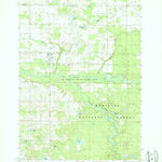 United States Geological Survey Custer, MI (1987, 24000-Scale) digital map