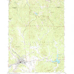 United States Geological Survey Custer, SD (1954, 24000-Scale) digital map
