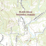 United States Geological Survey Custer, SD (2021, 24000-Scale) digital map