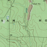 United States Geological Survey Cut And Shoot, TX (1997, 24000-Scale) digital map