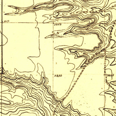 United States Geological Survey Cut Bank, MT (1907, 48000-Scale) digital map