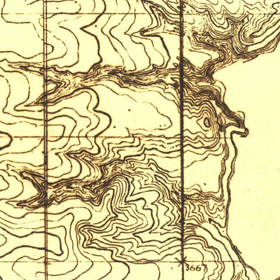 United States Geological Survey Cut Bank, MT (1907, 48000-Scale) digital map