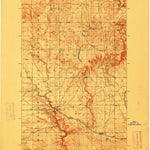United States Geological Survey Cut Bank, MT (1912, 125000-Scale) digital map