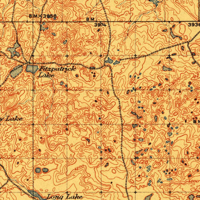 United States Geological Survey Cut Bank, MT (1912, 125000-Scale) digital map