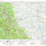 United States Geological Survey Cut Bank, MT (1960, 250000-Scale) digital map