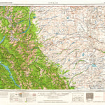 United States Geological Survey Cut Bank, MT (1964, 250000-Scale) digital map