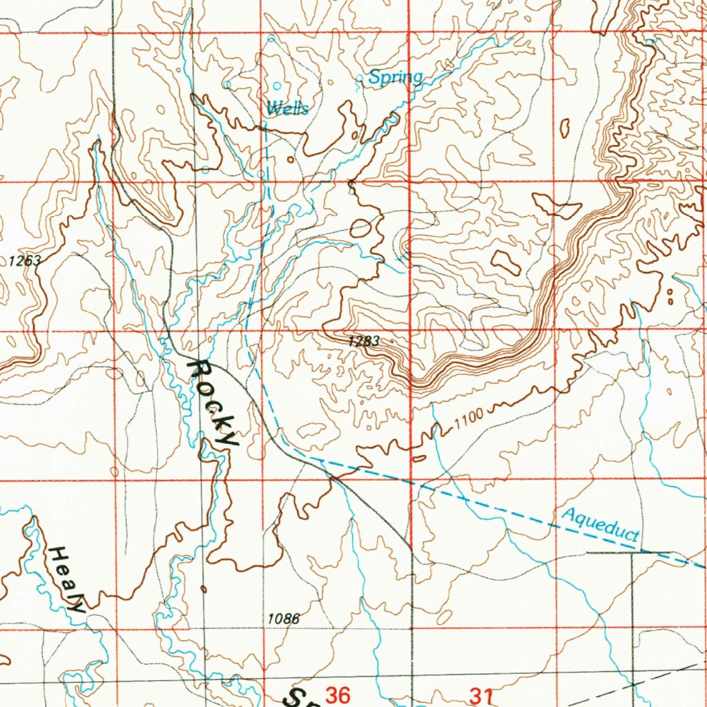 Cut Bank, MT (1984, 100000-Scale) Map by United States Geological ...