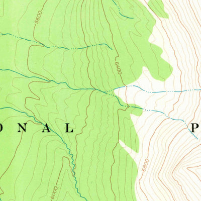 United States Geological Survey Cut Bank Pass, MT (1968, 24000-Scale) digital map