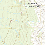 United States Geological Survey Cut Bank Pass, MT (2020, 24000-Scale) digital map