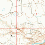 United States Geological Survey Cut Bank SE, MT (1966, 24000-Scale) digital map