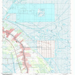 United States Geological Survey Cut Off, LA (1998, 24000-Scale) digital map