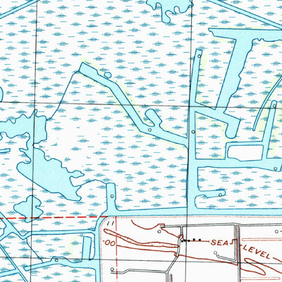 United States Geological Survey Cut Off, LA (1998, 24000-Scale) digital map