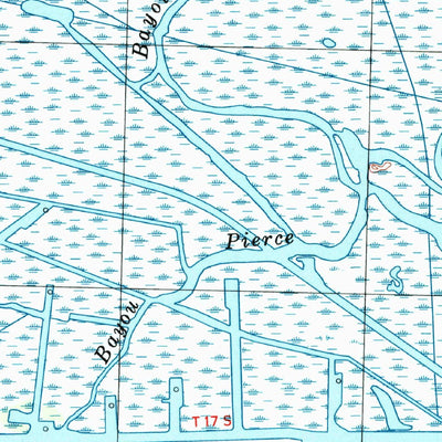 United States Geological Survey Cut Off, LA (1998, 24000-Scale) digital map