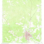United States Geological Survey Cuthbert, GA (1972, 24000-Scale) digital map