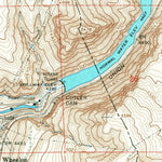 United States Geological Survey Cutler Dam, UT (1964, 24000-Scale) digital map