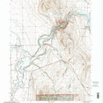 United States Geological Survey Cutler Dam, UT (1998, 24000-Scale) digital map