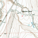 United States Geological Survey Cutler Dam, UT (1998, 24000-Scale) digital map