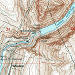 United States Geological Survey Cutler Dam, UT (1998, 24000-Scale) digital map