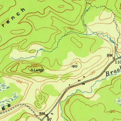 United States Geological Survey Cutler, ME (1951, 24000-Scale) digital map