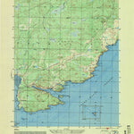 United States Geological Survey Cutler, ME (1953, 25000-Scale) digital map