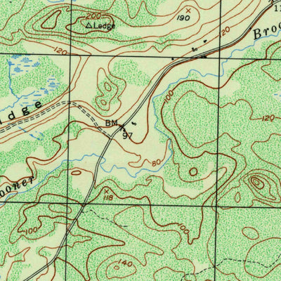 United States Geological Survey Cutler, ME (1953, 25000-Scale) digital map