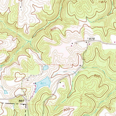 United States Geological Survey Cutler, OH (1961, 24000-Scale) digital map