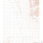 United States Geological Survey Cutler Reservoir, NV (1983, 24000-Scale) digital map