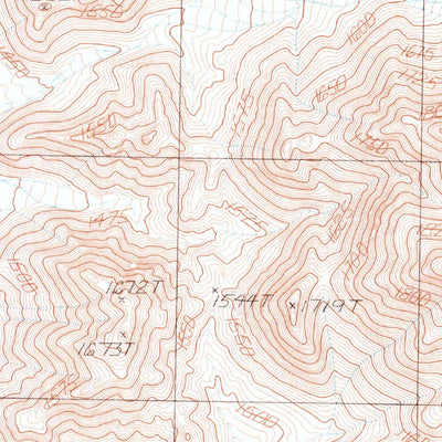 United States Geological Survey Cutler Reservoir, NV (1983, 24000-Scale) digital map
