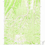 United States Geological Survey Cutoff Gulch, CO (1971, 24000-Scale) digital map