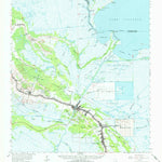 United States Geological Survey Cutoff, LA (1963, 62500-Scale) digital map