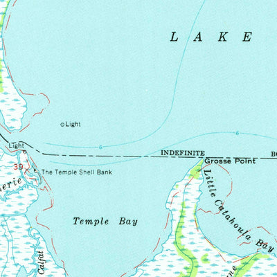 United States Geological Survey Cutoff, LA (1963, 62500-Scale) digital map