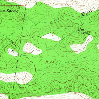 United States Geological Survey Cutter, AZ (1966, 24000-Scale) digital map