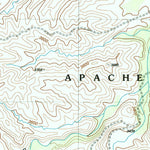 United States Geological Survey Cutter, AZ (2004, 24000-Scale) digital map