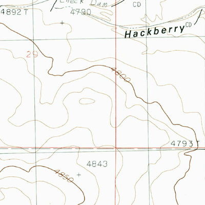 United States Geological Survey Cutter, NM (1985, 24000-Scale) digital map