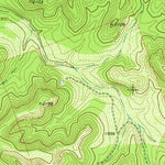 United States Geological Survey Cutting Pen Draw, TX (1974, 24000-Scale) digital map