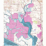 United States Geological Survey Cuttings Wharf, CA (1949, 24000-Scale) digital map