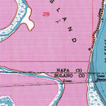 United States Geological Survey Cuttings Wharf, CA (1949, 24000-Scale) digital map