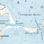 United States Geological Survey Cuttyhunk, MA (1972, 24000-Scale) digital map