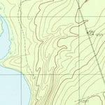 United States Geological Survey Cuxabexis Lake, ME (1988, 24000-Scale) digital map