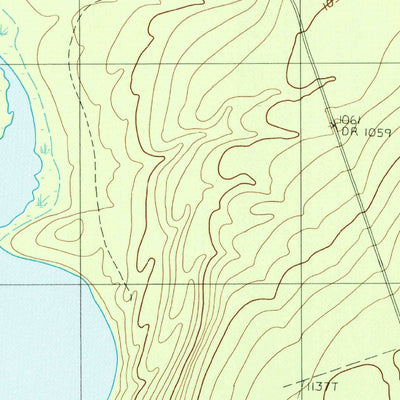 United States Geological Survey Cuxabexis Lake, ME (1988, 24000-Scale) digital map