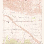 United States Geological Survey Cuyama, CA (1964, 24000-Scale) digital map