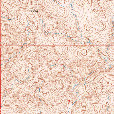United States Geological Survey Cuyama, CA (1964, 24000-Scale) digital map