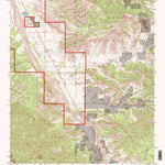 United States Geological Survey Cuyama Peak, CA (1995, 24000-Scale) digital map