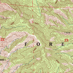 United States Geological Survey Cuyama Peak, CA (1995, 24000-Scale) digital map