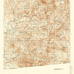 United States Geological Survey Cuyamaca, CA (1903, 125000-Scale) digital map