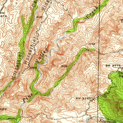 United States Geological Survey Cuyamaca Peak, CA (1942, 62500-Scale) digital map