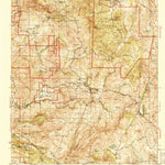 United States Geological Survey Cuyamaca Peak, CA (1944, 62500-Scale) digital map